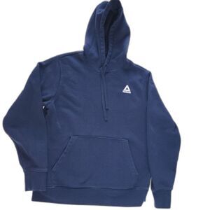 Reebok Blue Pullover Hooded Sweatshirt Sz M